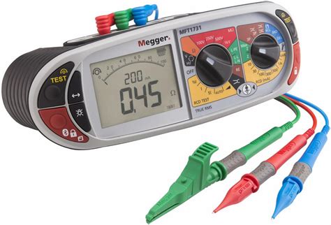 megger mft1731 multifunction installation tester.